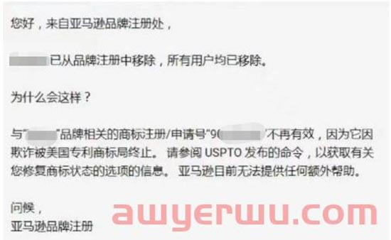 亚马逊商标之殇（附：暴雷商标） 第1张