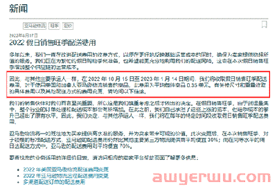 亚马逊旺季配送费来了，你打算调价吗？ 第1张