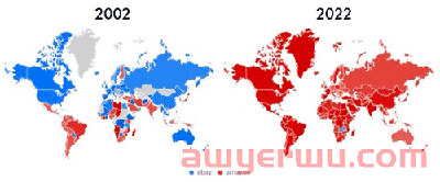 从美国到全球，亚马逊是如何一步步超越eBay的？ 第1张