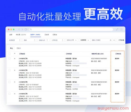 积加ERP新功能上线！跨境平台自发货配送绩效不再愁！ 第2张