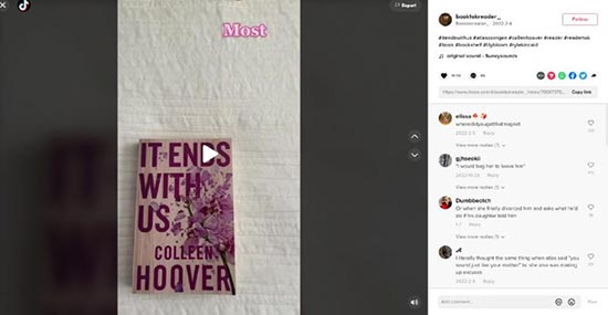 播放量超1000亿！#booktok掀起TikTok“读书热” 第2张