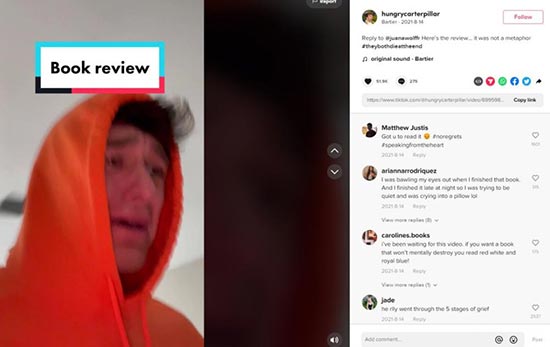 播放量超1000亿！#booktok掀起TikTok“读书热” 第5张