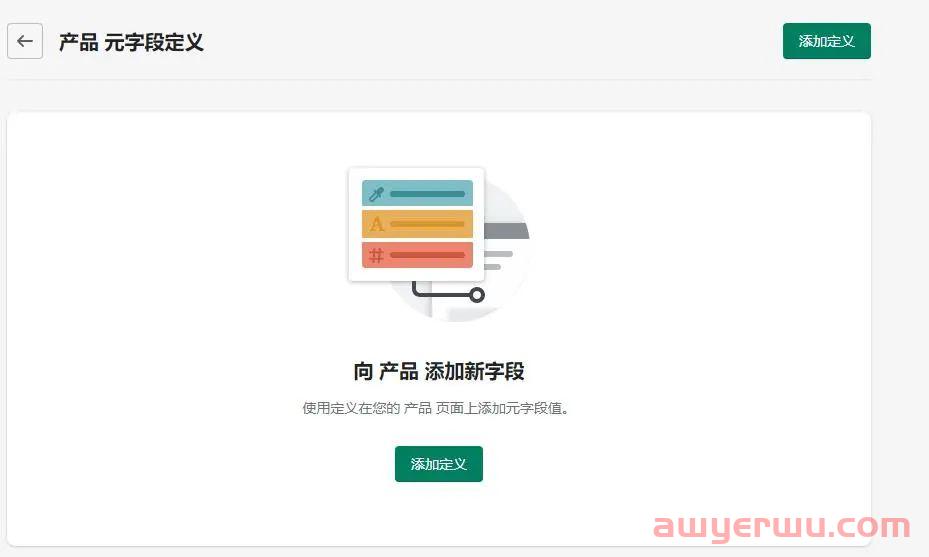 Shopify元字段(Metafields)的简单使用 第7张