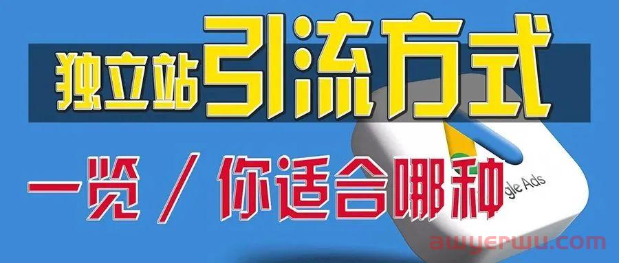 跨境独立站引流攻略！10种有效推广方式详解 第1张