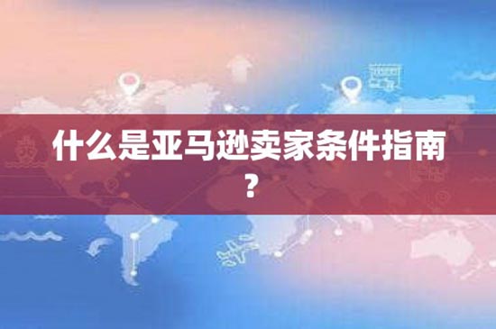 什么是亚马逊卖家条件指南？