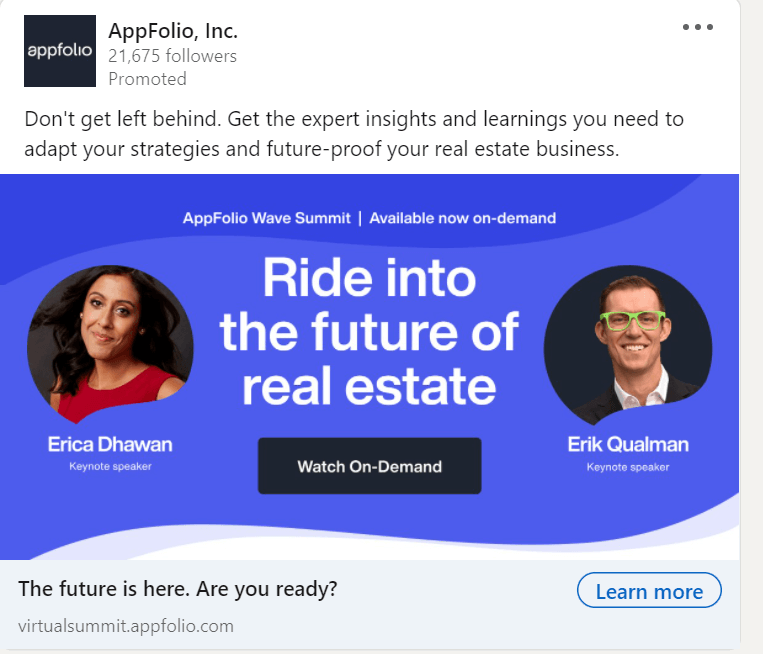 2022年终极 LinkedIn 广告指南：类型、示例、成本 第11张