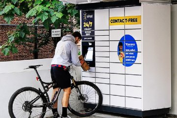 Two in five adults in the UK use parcel lockers