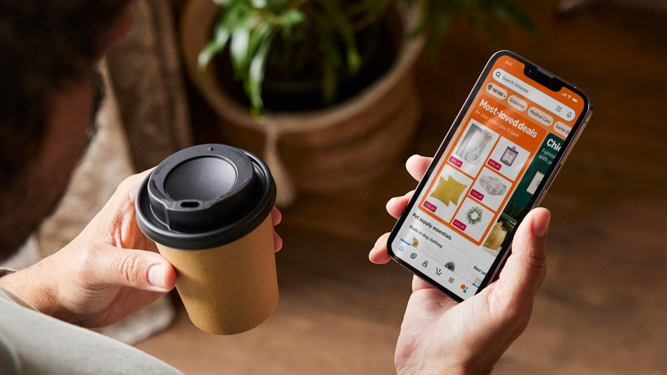 Amazon's new personalized homepage