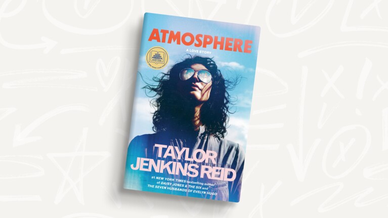 Amazon’s best books of 2025: book cover of 'Atmosphere' by Taylor Jenkins Reid
